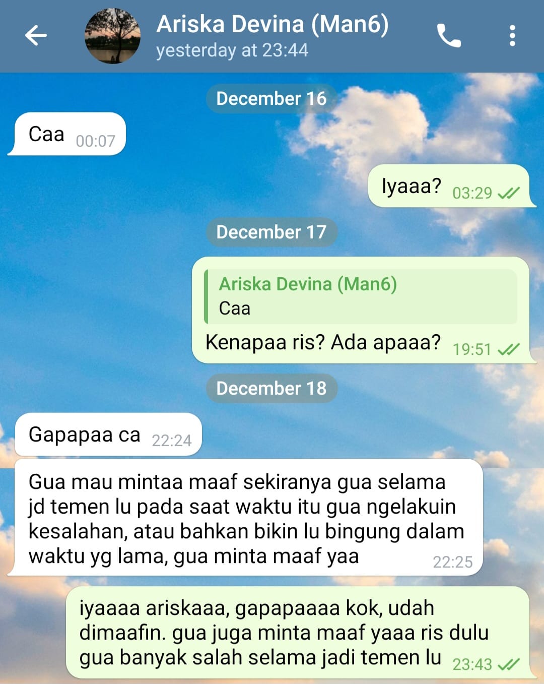 Kenangan spesial